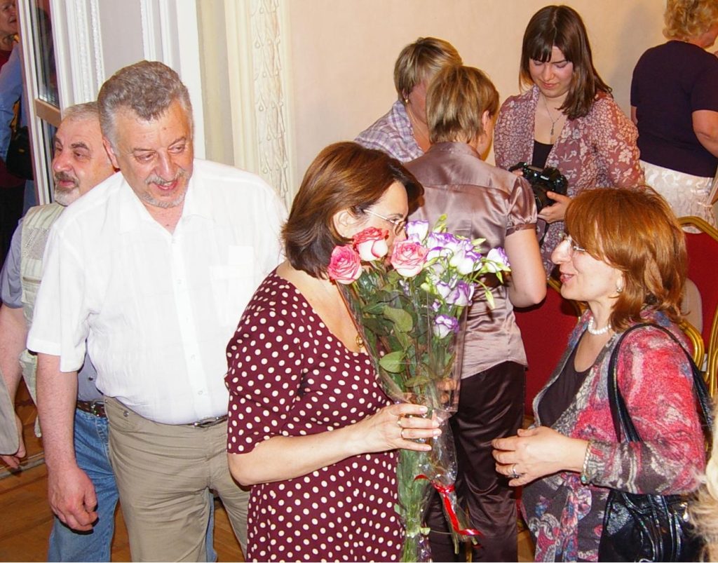 Творческий вечер в Центральном Доме журналиста 12 мая 2010г.