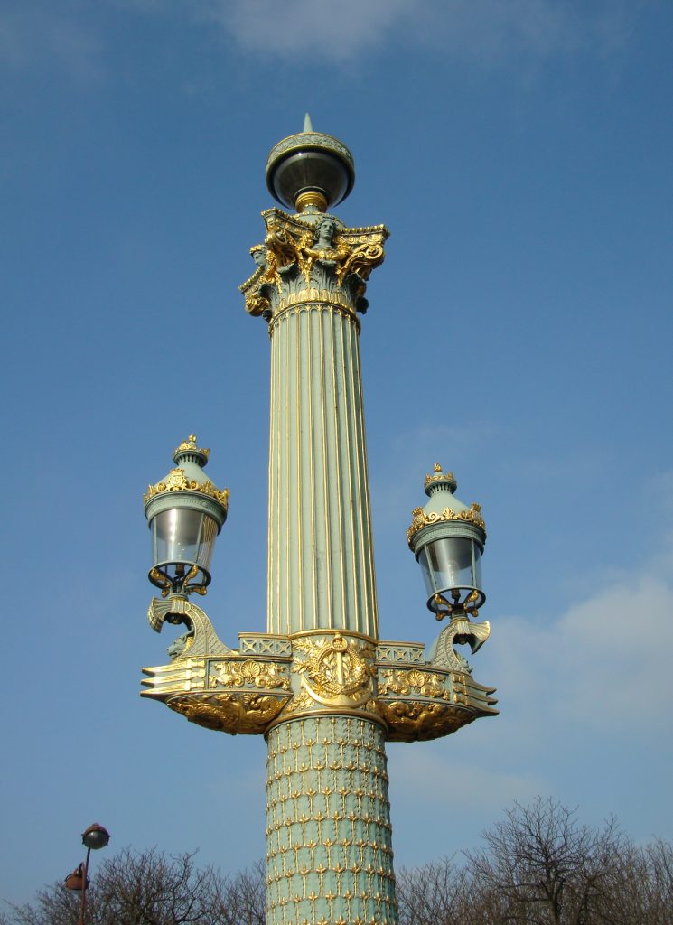 фонари Парижа